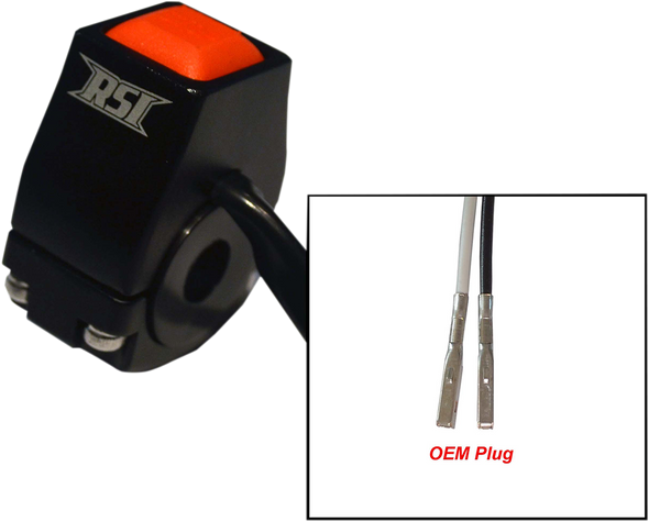 RACE SHOP INC. Kill Switch Button KS-S1-BLACK