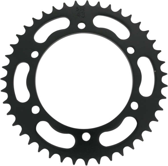 PARTS UNLIMITED Rear Yamaha Sprocket - 532 - 43 Tooth 3FV-25443-0143