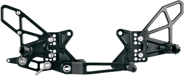 VORTEX V2 Rearset - Black - R1 RS681K