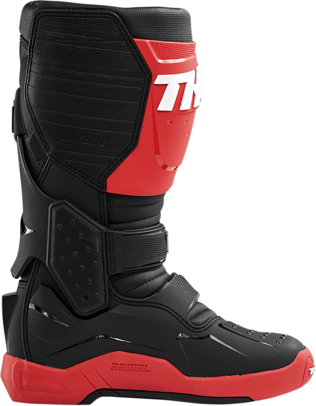 THOR Radial Boots - Red/Black - Size 13 3410-2250