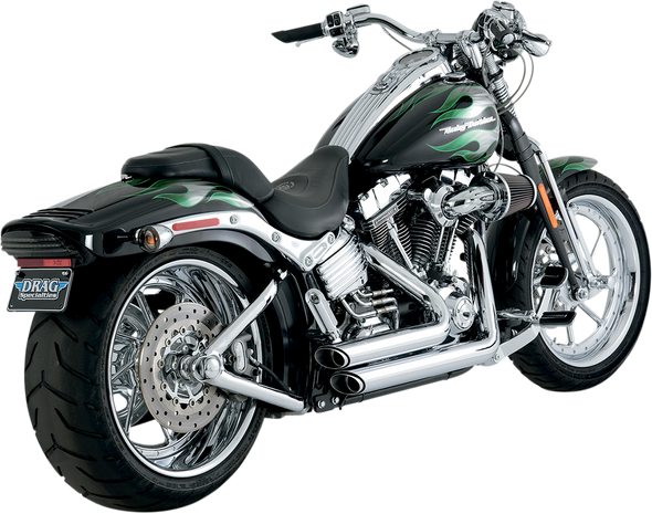 VANCE & HINES Shortshots Staggered Exhaust - Chrome 17221