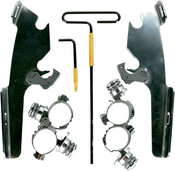 MEMPHIS SHADES Fats/Slim Trigger Lock Mounting Kit - Kawasaki MEM8982