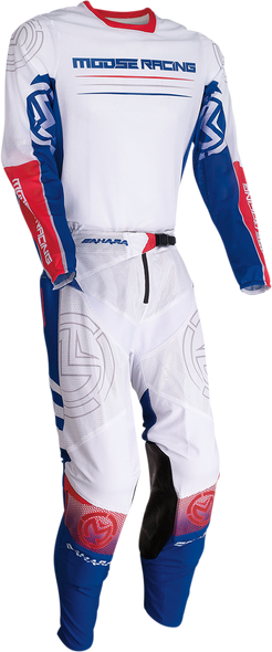 Moose Racing Sahara* Jersey Blue/White/Black XL 2910-7219