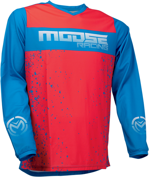 MOOSE RACING Qualifierâ„¢ Jersey - Red/White/Blue - 5XL 2910-6636