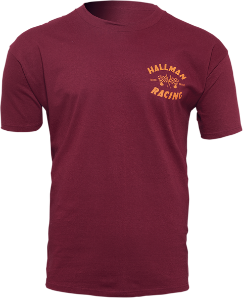 THOR Hallman Champ T-Shirt - Maroon - Large 3030-21199