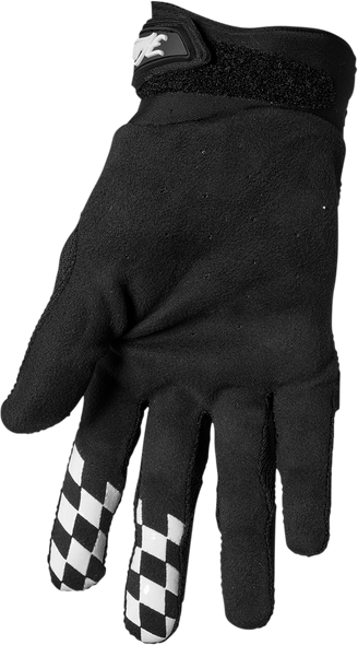 THOR Hallman Digit Gloves - Black/White - Small 3330-6765