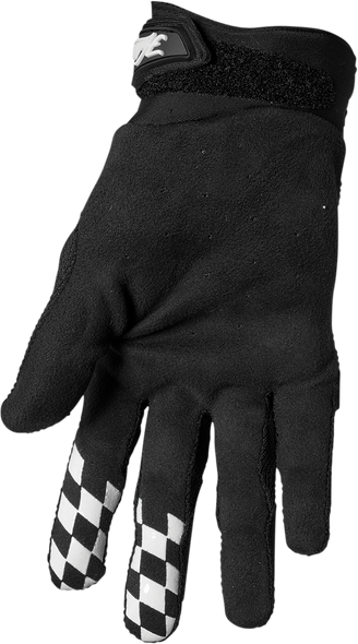 THOR Hallman Digit Gloves - Black/White - XS 3330-6764