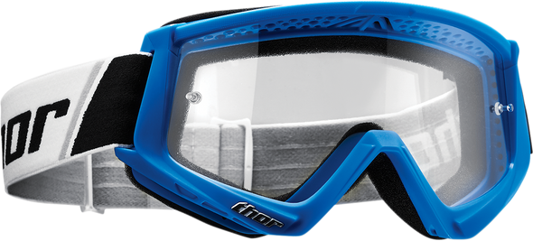 THOR Youth Combat Goggles - Blue/White 2601-2358