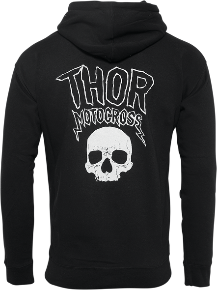 THOR Metal Fleece Pullover - Black - XL 3050-5828