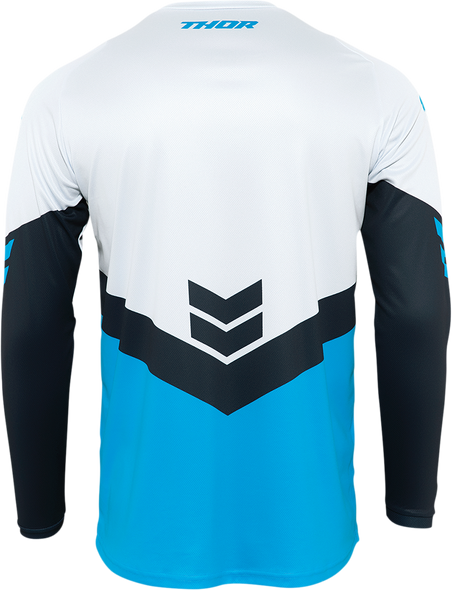 THOR Youth Sector Chevron Jersey - Blue/Midnight - Small 2912-2047