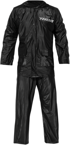 THOR PVC Rainsuit - Black - Large 2851-0465