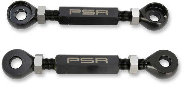 POWERSTANDS RACING Adjustable Lowering Link - Black 05-00764-22