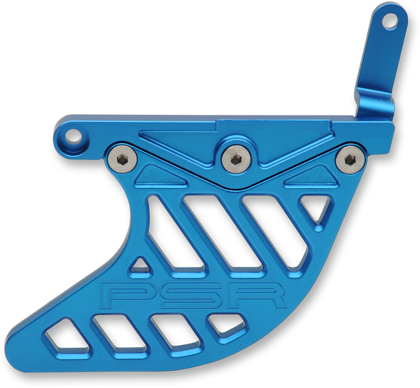 POWERSTANDS RACING Rear Disc Guard - Blue 07-04100-25