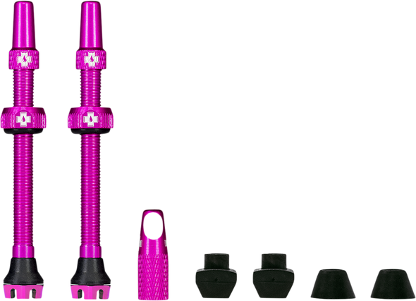 MUC-OFF USA Tubeless Valve Stems - Pink 20427