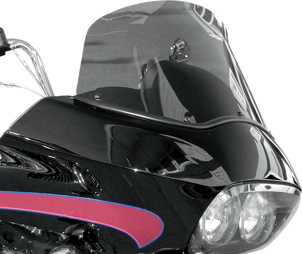 WIND VEST Windshield - Dark Smoke - 12" - FLTR 62-1240