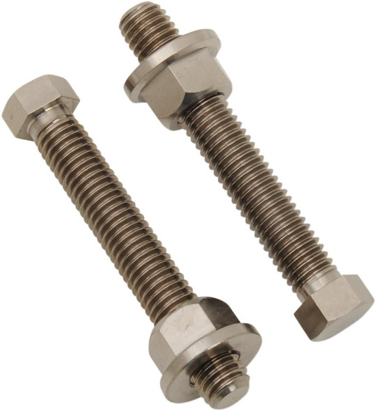  WORKS CONNECTION Axle Adjuster Bolt Set - Titanium 70-630 