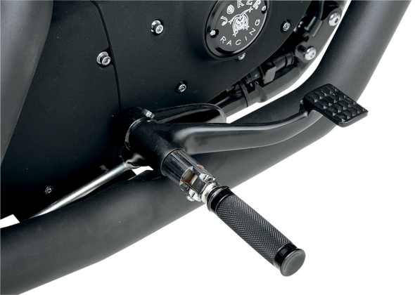 TODD'S CYCLE Vice Footpegs - Black VFP-2