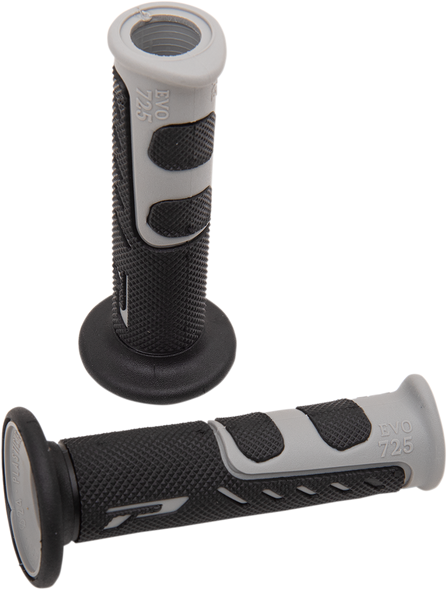 PRO GRIP Grips - EVO - 725 - Open Ends - Gray/Black PA0725OEGR02