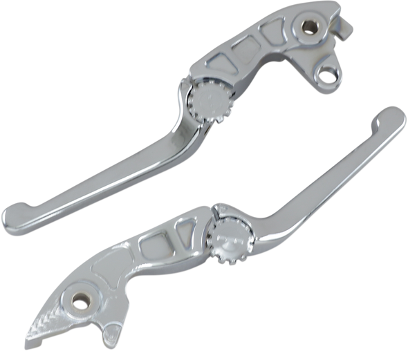 POWERSTANDS RACING Lever Set - Anthem - Chrome 00-07250-20