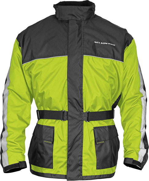 NELSON RIGG Solo Storm Jacket - Hi-Vis/Black - 3XL SSJ-HVY-06-3XL