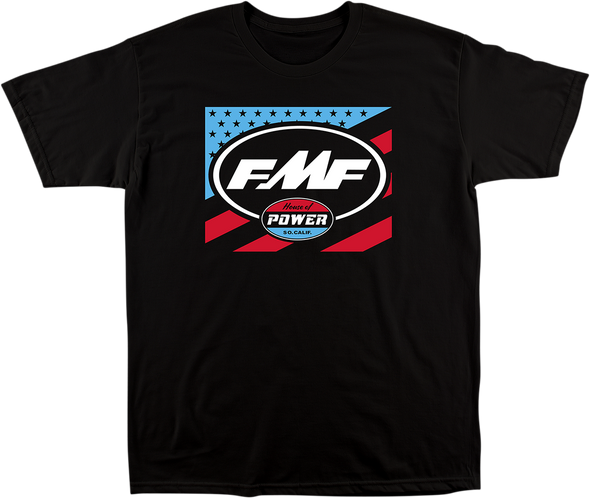 FMF House of Freedom T-Shirt - Black - Large SP22118904BKL
