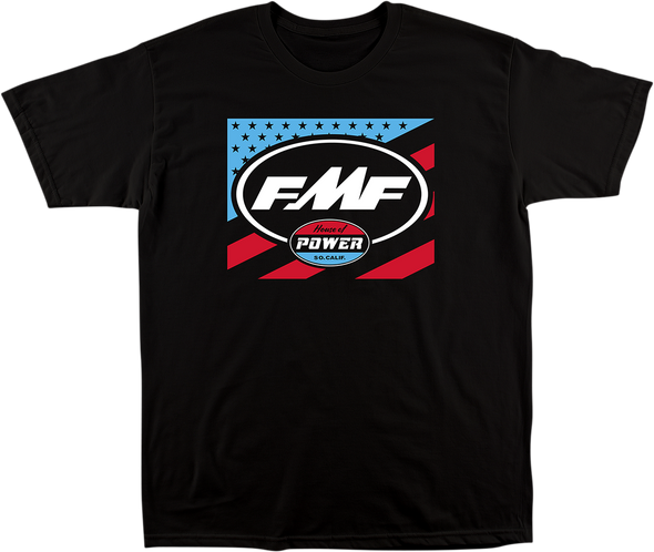 FMF House of Freedom T-Shirt - Black - Small SP22118904BKS
