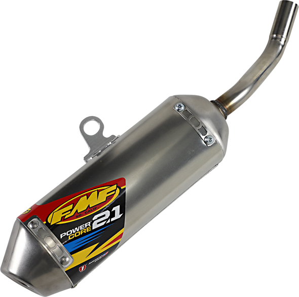 FMF Powercore 2.1 Muffler - Aluminum 025276-OLD