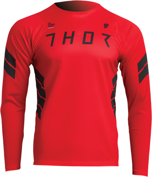 THOR Assist Sting Long-Sleeve Jersey - Red - Medium 5020-0033