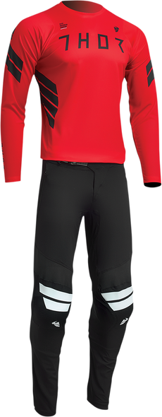 THOR Assist Sting Long-Sleeve Jersey - Red - Medium 5020-0033