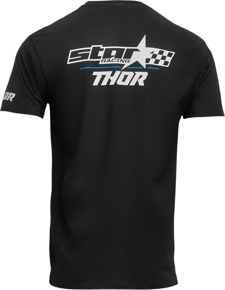 THOR Star Racing Champ T-Shirt - Black - XL 3070-1146