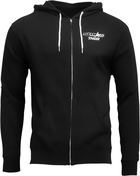 THOR Star Racing Champ Fleece - Black - Large 3050-5961