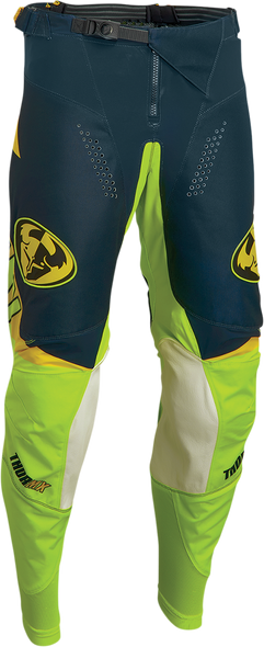 THOR Pulse 04 LE Pants - Midnight/Lime - 32 2901-9992