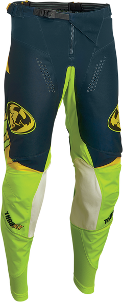 THOR Pulse 04 LE Pants - Midnight/Lime - 28 2901-9990