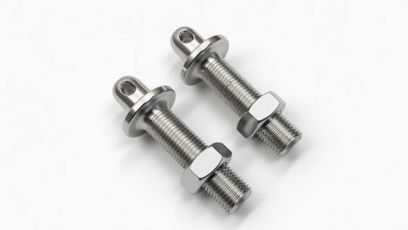 2 inch flanged hood pins