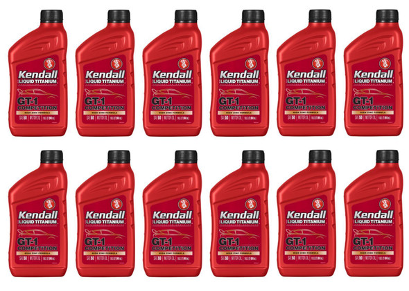 Kendall Oil Kendall 40w Gt-1 Hi Perf Oil 1qt KEND40W - J J Motorsports