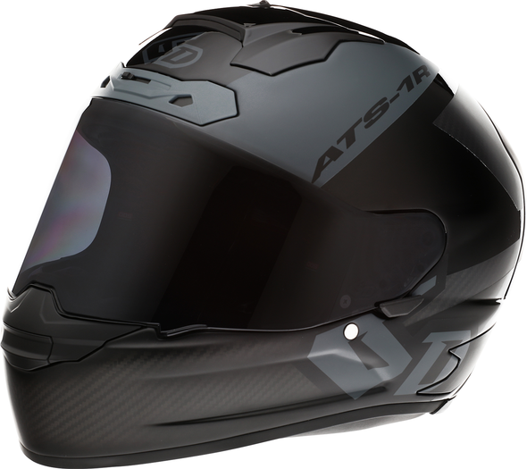 6D HELMETS ATS-1R Helmet - Wyman - Black/Gray - XL 30-0708