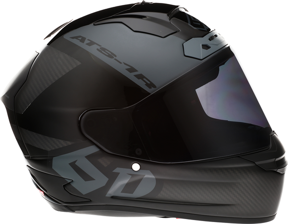 6D HELMETS ATS-1R Helmet - Wyman - Black/Gray - Medium 30-0706