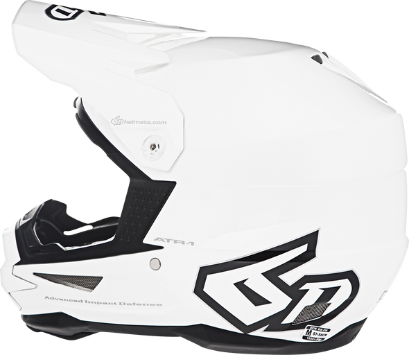 6D HELMETS ATR-1 Helmet - White - Large 10-3727