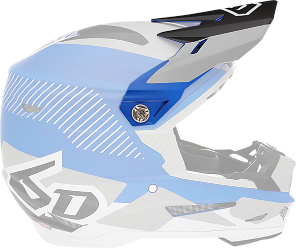 6D HELMETS ATR-2 Visor - Drive - Cyan 72-6096