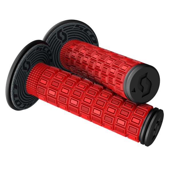 SCOTT Grips - Mellow - Red/Black 269305-4959