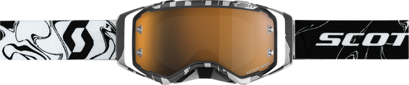 SCOTT Prospect Amplifier Goggles - Marble Black/White - Gold Chrome Works 285536-7082324