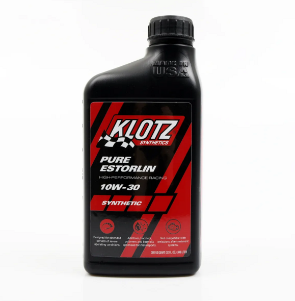 Klotz 10W30 Synthetic Racing Estorlin Lubricant Set of 10