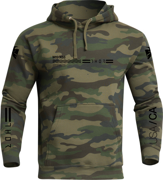 THOR Division Fleece Pullover Sweatshirt - Forest Camo - Large 3050-6308