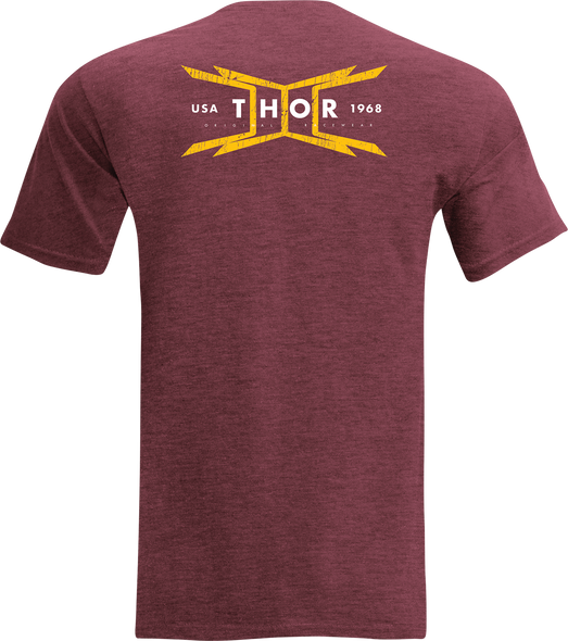 THOR Vortex T-Shirt - Burgundy - 2XL 3030-22608