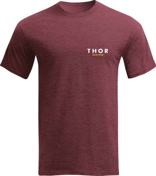 THOR Vortex T-Shirt - Burgundy - XL 3030-22607