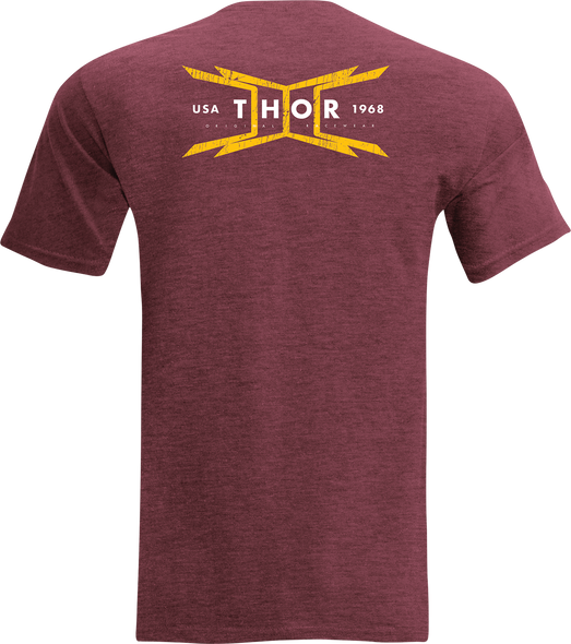 THOR Vortex T-Shirt - Burgundy - XL 3030-22607