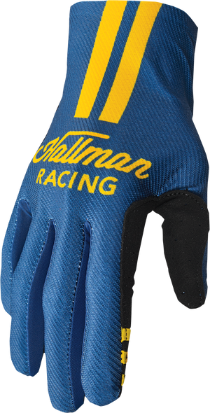 THOR Mainstay Roost Gloves - Navy/Yellow - Large 3330-7306