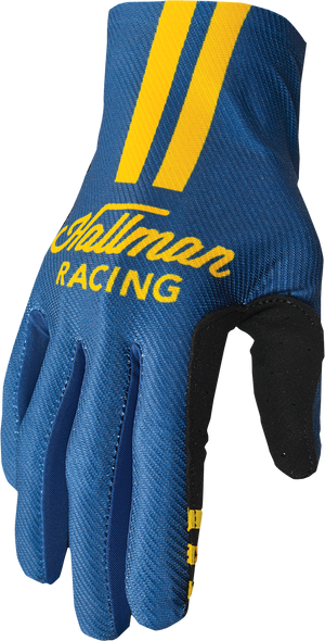 THOR Mainstay Roost Gloves - Navy/Yellow - Medium 3330-7305