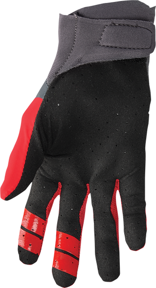 THOR Agile Rival Gloves - Red/Charcoal - XS 3330-7225