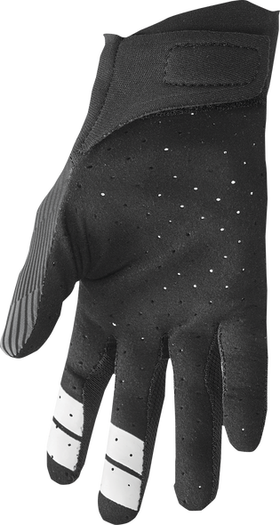 THOR Agile Tech Gloves - Black/White - Medium 3330-7215